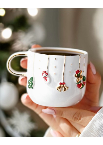 Beigge Handmade Concept Merry Chrıstmas Evenıng Mug