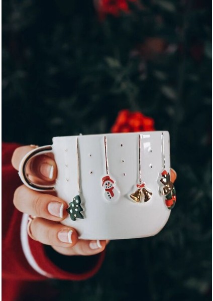 Beigge Handmade Concept Merry Chrıstmas Evenıng Mug