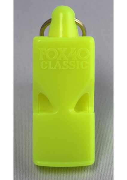 Fox 40 Classic Safety Düdük Neon Sari - Bileklikli 9935-1300