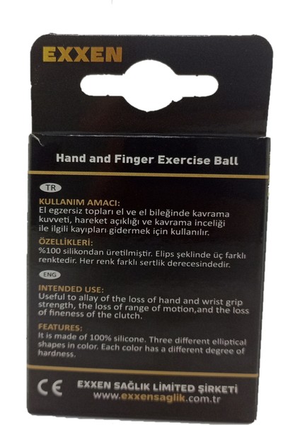 El Bilek Parmak Güçlendirme Egzersiz Topu - Silikon Stres Topu Çok Yumuşak/yumuşak/orta Sert/sert indirimleri
