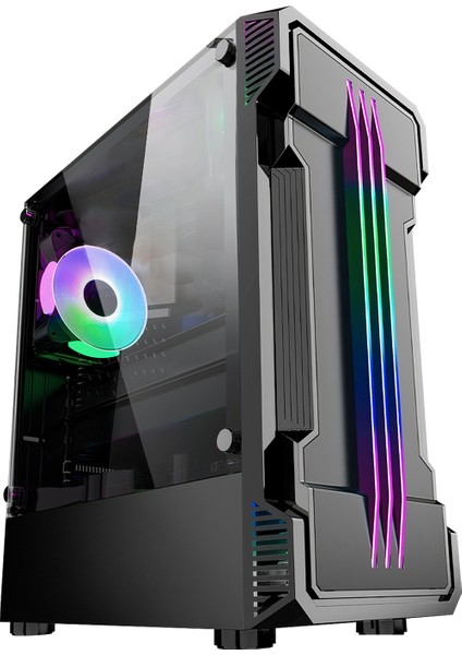 RG540-1030 M165 Duo I5-4570 16RAM 480SSD RX550 23,6 Curved Çift Monitörlü Oyun Bilgisayarı