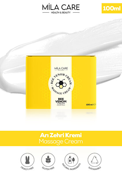 Mila Care Arı Zehri Kremi 100 ML (2 Adet)