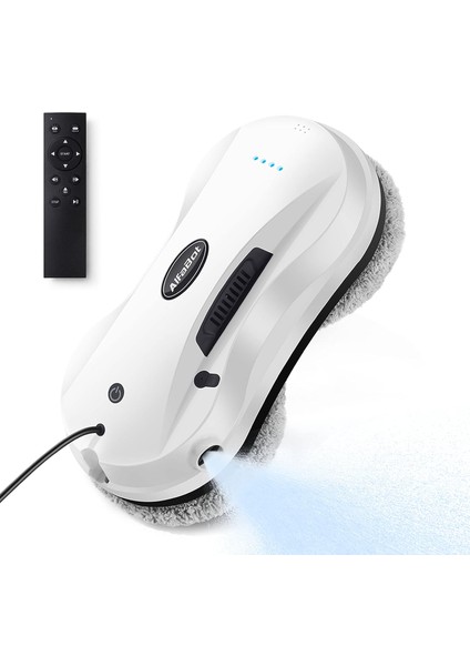 Alfabot X7 Akıllı Cam Temizleme Robotu, Otomatik Su Püskürtmeli
