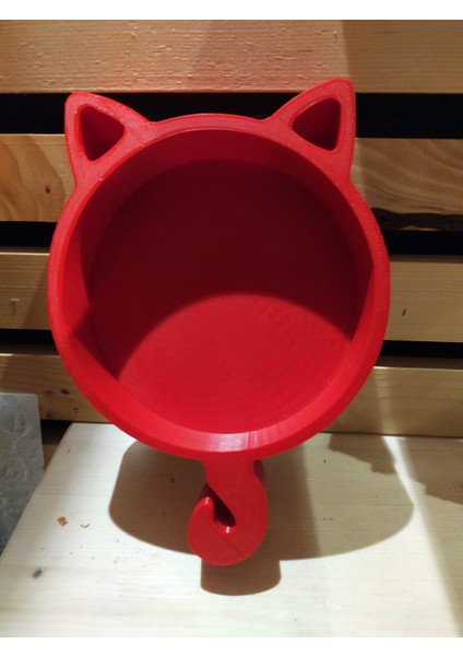 Kedi Şeklinde Çok Amaçlı Kase