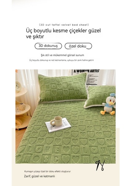 Kışlık Kalınlaştırılmış Pazen Tafta Koruyucu Yatak Örtüsü - Gri (Yurt Dışından) fırsatları