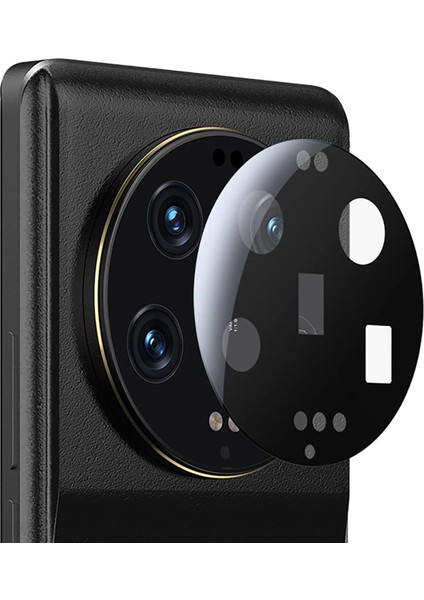 Xiaomi Mi 13 Ultra Kamera Lens Koruma Camı V2 Siyah