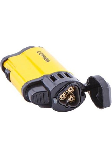 Çakmak Kılıf Küllük Sehpa Dörtlü Puro Seti Sarı modelleri