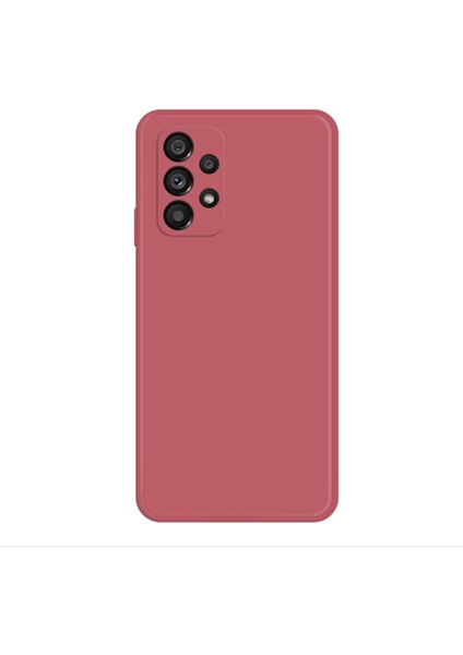 Samsung A33 ile Uyumlu Içi Kadife Dokulu Kamera Korumalı Silikon Lansman Kılıf