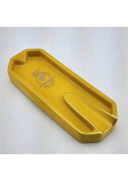 Çakmak Kılıf Küllük Sehpa Dörtlü Puro Seti Sarı fırsatları