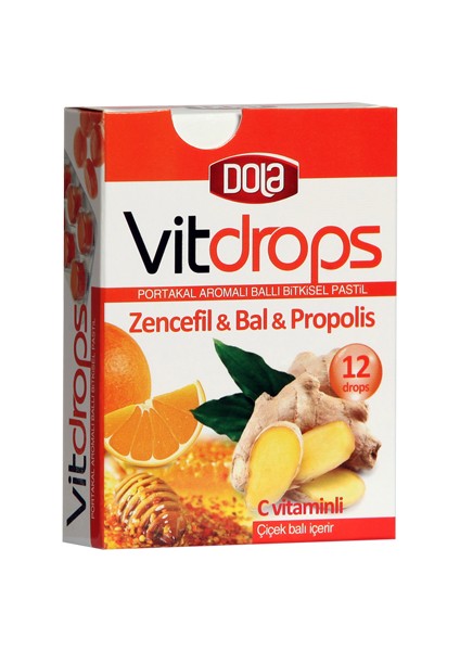 Vitdrops Zencefil Bal 30 Gr.