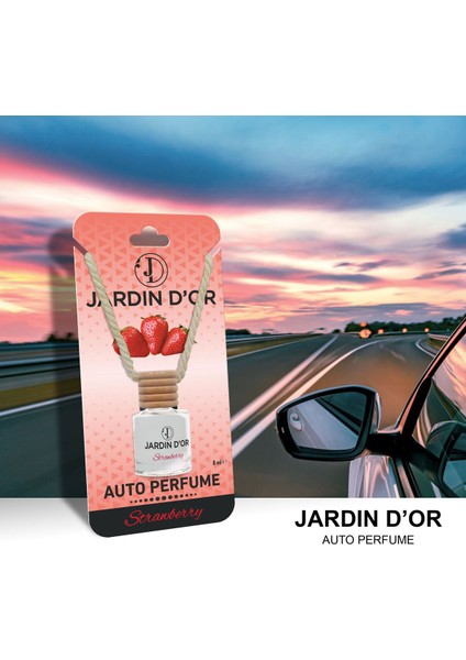 Strawberry Auto Perfume Oto Kokusu 8 ml 8681529300820