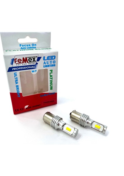 Fiat Doblo D1 D2 LED Geri Vites Aydınlatma Ampulu Femex Premium P21W FX4050
