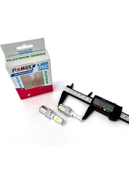 Fiat Doblo D1 D2 LED Geri Vites Aydınlatma Ampulu Femex Premium P21W FX4050