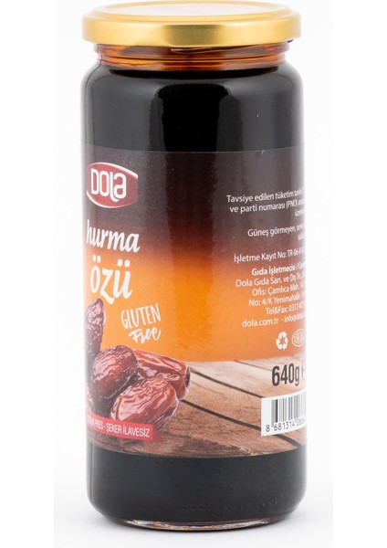Hurma Özü 640 gr fiyatları