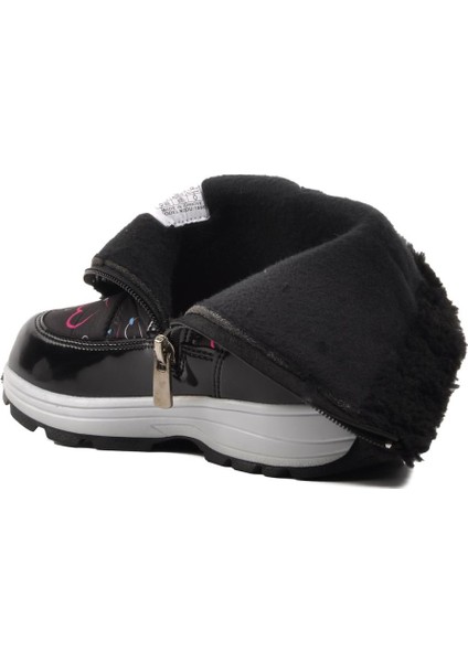 1555-P Siyah Içi Polarlı Kız Çocuk Kar Botu fırsatları
