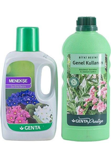 Çiçekli Bitki Bakım Seti - Menekşe