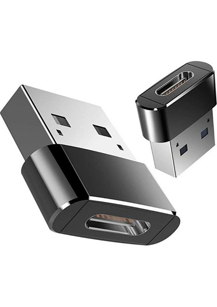 USB To Type-C Dönüştürücü - Type-C Çevirici Yüksek Hızlı Veri Aktarımı Otg Çevirici