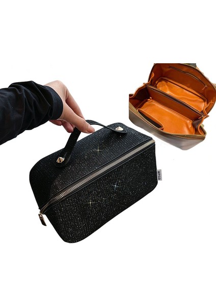 Köpüklü Kozmetik Çantası Büyük Kapasiteli Seyahat Taşınabilir Makyaj Çantası (Yurt Dışından)