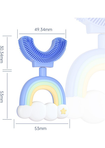 Bebek U Şeklinde Diş Fırçası 2-6 Yaş (Yurt Dışından)