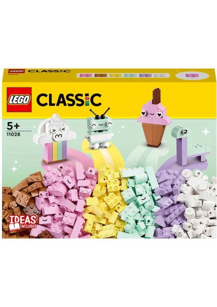 11028 LEGO Classic Yaratıcı Pastel Eğlence Yapım Parçaları 333 Parça +5 Yaş