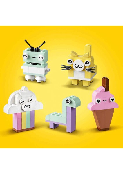 11028 LEGO Classic Yaratıcı Pastel Eğlence Yapım Parçaları 333 Parça +5 Yaş modelleri