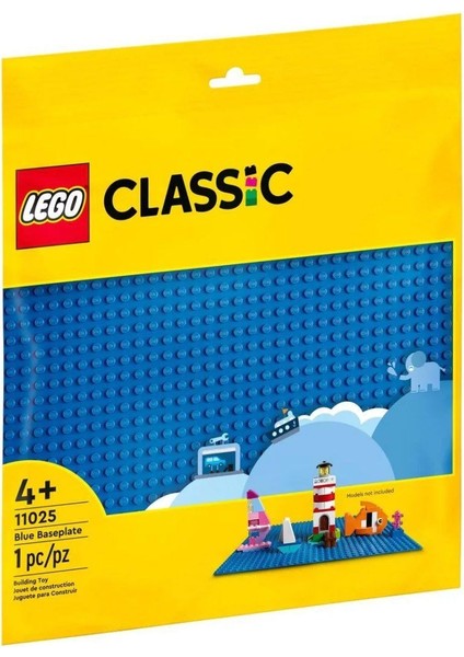 11025 LEGO Classic Mavi Taban, 1 Parça +4 Yaş