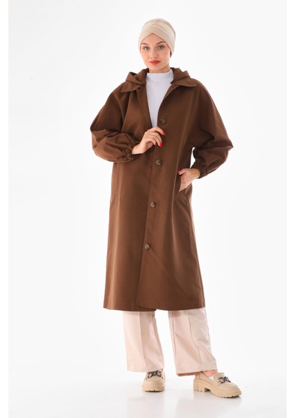Kahverengi Kadınt Trençkot fiyatları