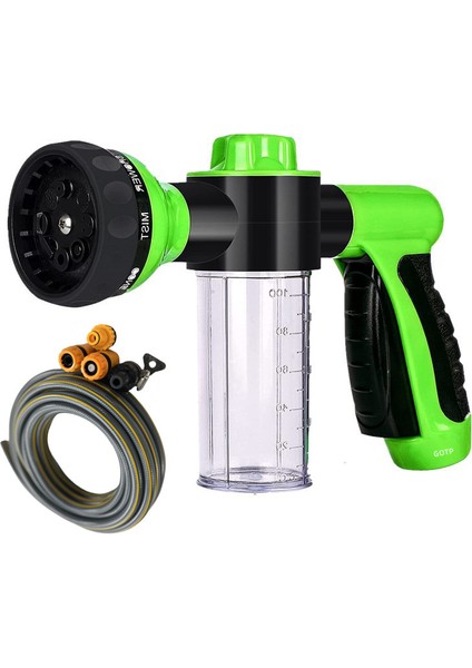 20M Hortumlu 100ML Basınçlı Araba Yıkama Manuel Püskürtme Tabancası Evcil Hayvan Banyosu (Yurt Dışından)