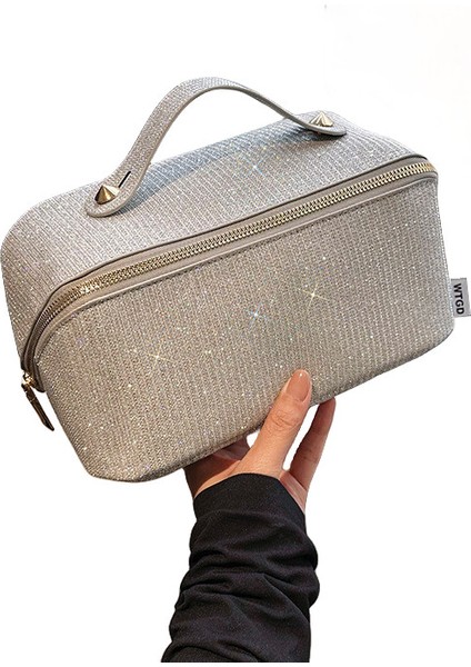 Köpüklü Kozmetik Çantası Büyük Kapasiteli Seyahat Taşınabilir Makyaj Çantası (Yurt Dışından)