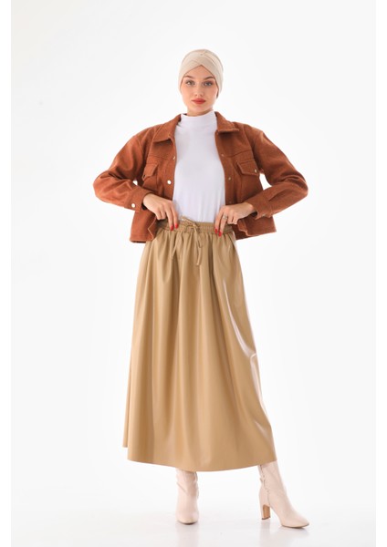 Glaomura Cepli Piliseli Deri Etek fiyatları