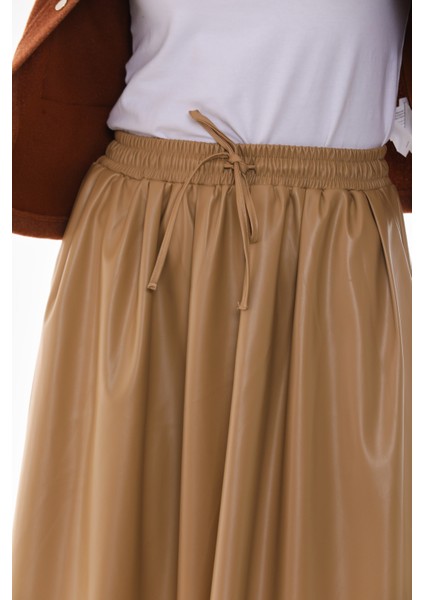 Glaomura Cepli Piliseli Deri Etek indirimleri