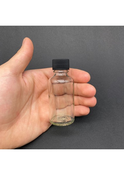 JUNİBELİW 10 Adet 30ML Cam Şişe Küçük Plastik Kapaklı Çok Amaçlı Shot Şişesi 10X30ML fiyatları