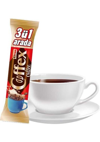 Coffex 3 Ü 1 Arada Hazır Kahve 18 gr 1 Kutu