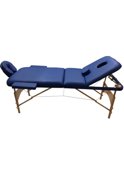 Medikal Birliik Comfort Plus Ahşap Masaj Masası Ithal 305-Mavı