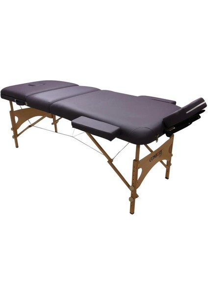 Medikal Birliik Comfort Plus Ahşap Masaj Masası Ithal 305-Mor modelleri