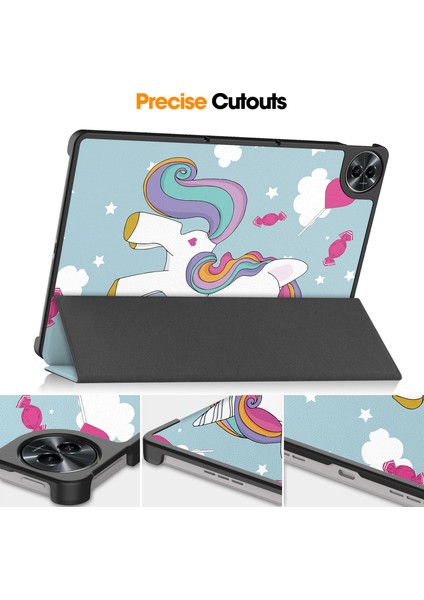 Oppo Realme Pad 2 Için Otomatik Uyandırma Uyku Özellikli Darbeye Dayanıklı Tablet Kılıfı (Yurt Dışından) fırsatları