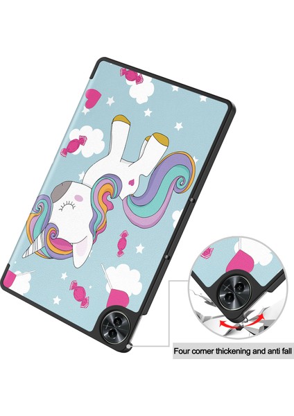 Oppo Realme Pad 2 Için Otomatik Uyandırma Uyku Özellikli Darbeye Dayanıklı Tablet Kılıfı (Yurt Dışından) indirimleri