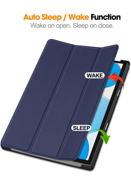 Teclast M40 Için Otomatik Uyandırma Uyku Özellikli Darbeye Dayanıklı Tablet Kılıfı (Yurt Dışından)