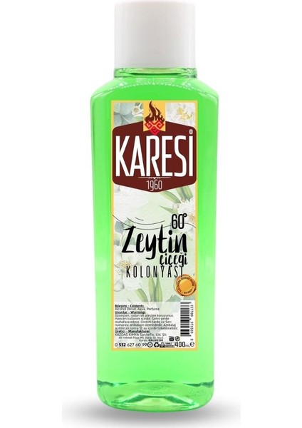 - Zeytin Çiçeği Kolonyası