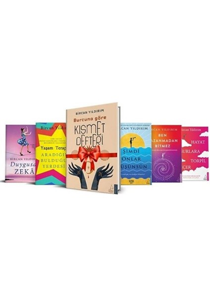 Bircan Yıldırım Seti - 5 Kitap Takım (Kısmet Defteri Hediyeli)