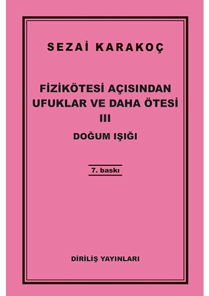 Fizikötesi Açısından Ufuklar ve Daha Ötesi 3