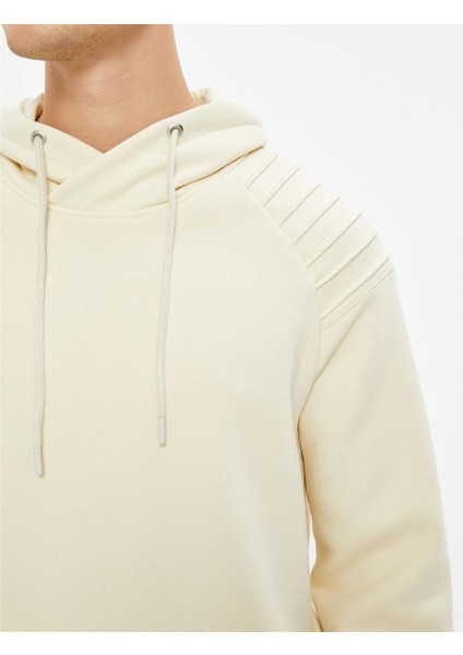4Wam70033Mk 054 Bej Erkek Pamuk Jersey Sweatshirt modelleri