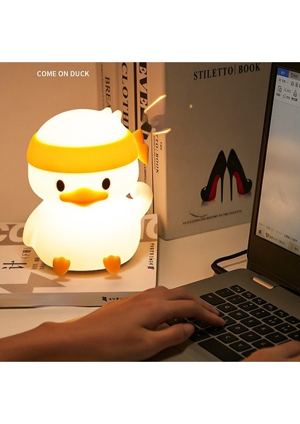LED Yakıt Ikmali Ördek Renkli Renk Değişikliği Oyuncak Işık Bebek Uyku Lambası Gece Lambası Dokunmatik Şerit Uzaktan Kumanda (Yurt Dışından) fiyatları