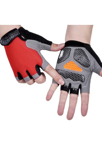 Spor Yarı Parmaklı Eldivenler Erkekler ve Kadınlar Açık Havada Bisiklet Sürmek (Yurt Dışından)