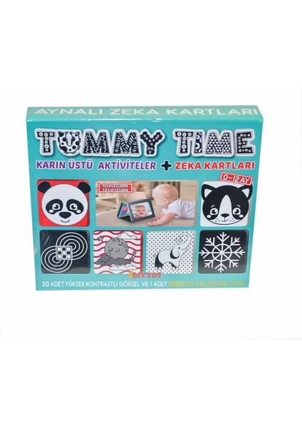 2304 Tummy Time Aynalı Zeka Kartı -