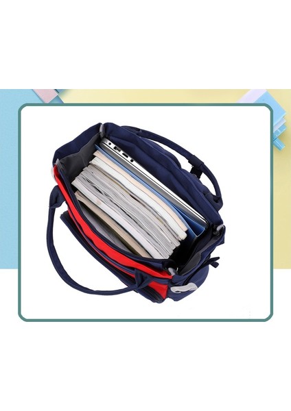 Öğrenci Okul Çantası Erkek ve Kadın Çocuk Omuz Çantası Crossbody Sırt Çantası (Yurt Dışından)