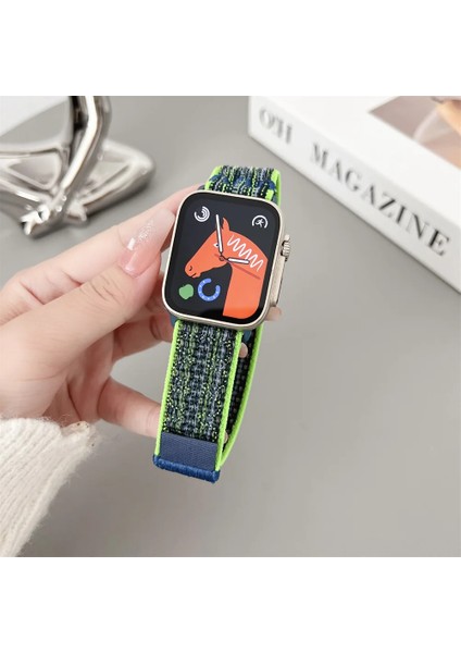 Psgt apple Watch Uyumlu 42-44-45-49MM/SE/ULTRA/ULTRA2 Hasır Kordon Strap Kayış Hms Hms 2025