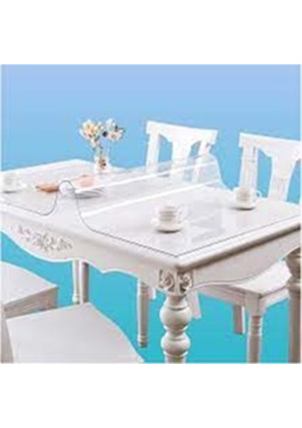 Muşamba Masa Örtüsü Şeffaf 1,5 mm En: 70 cm Kalın Pvc Masa Örtüsü Koruyucu fiyatları