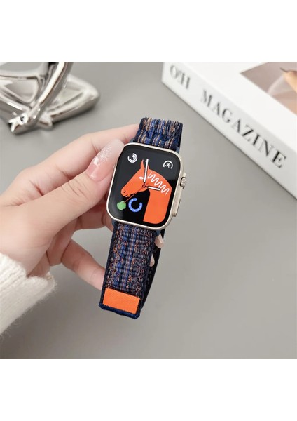 Psgt apple Watch Uyumlu 42-44-45-49MM/SE/ULTRA/ULTRA2 Hasır Kordon Strap Kayış Hms Hms 2026 fiyatları