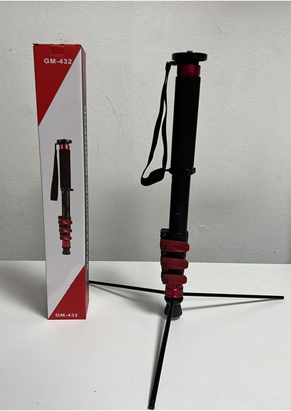 GM-432 Profesyonel Monopod 170 cm Kamera ve Fotoğraf Çekimi
